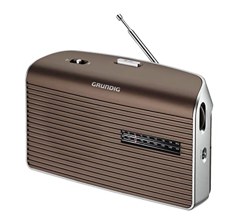 Imagen principal de Radio portátil analógica Music 60 Brown/Silver