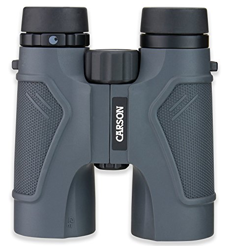 Imagen principal de Carson Prismáticos Binoculares de tamaño Completo, 10x42 mm, Resiste