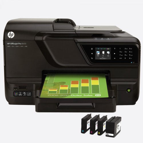Imagen principal de HP Officejet Pro 8600 - Impresora multifunción de tinta - B/N 18 PPM,