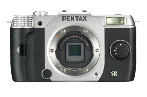 Imagen principal de Pentax Q7 híbrido Dispositivo de Foto 3 (7,62 cm) 12 Mpix Plata Meta 