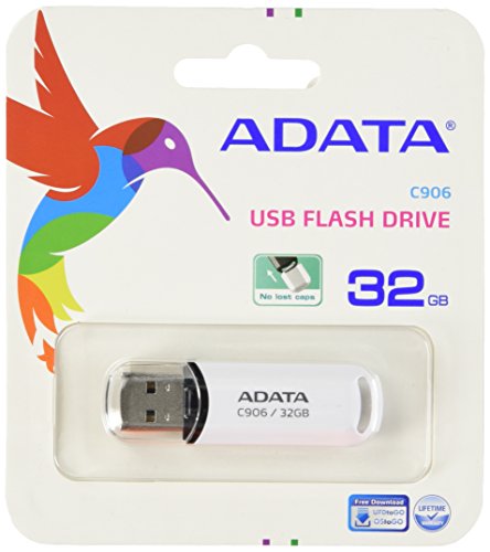 Imagen principal de ADATA 32GB C906 Unidad Flash USB USB Tipo A 2.0 Blanco - Memoria USB (