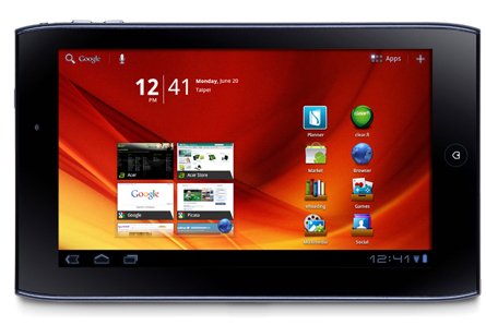 Imagen principal de Acer A101 ICONIA - Tablet PC (1000 MHz, NVIDIA, Tegra 2 (250), 1 MB, 1