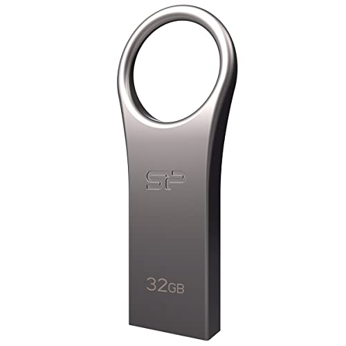 Imagen principal de Silicon Power Jewel J80 - Memoria USB 3.0 de 32 GB, Llave, Color Titan