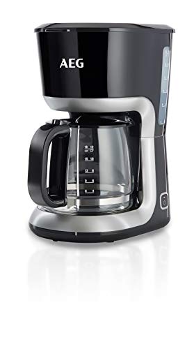 Imagen principal de AEG KF3300 Cafetera de Goteo de 12 Tazas, Jarra de Cristal con Indicad