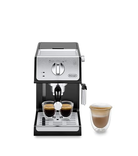 Imagen principal de De'longhi - Cafetera de Bomba Tradicional para Espresso y Cappuccino, 