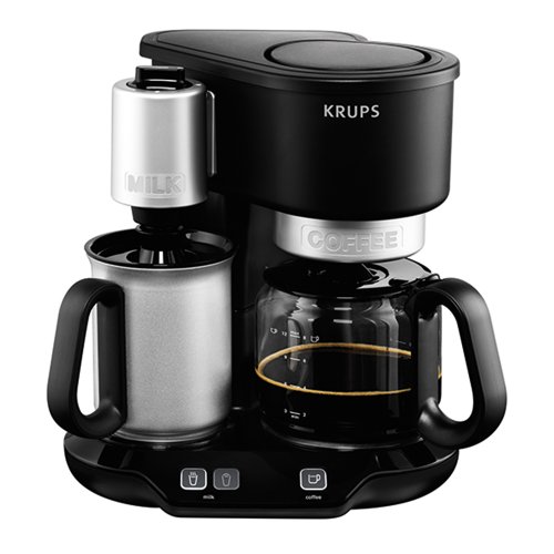 Imagen principal de Krups KM3108 Cafe & Latte - Cafetera con vaporizador de leche (10 taza