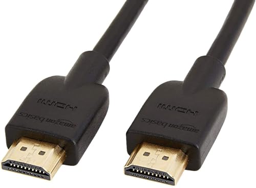Imagen principal de Amazon Basics Cable HDMI 4K de 0.9 m, Alta Velocidad de 18 Gbps con Et