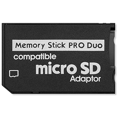 Imagen principal de OcioDual Adaptador Negro de Una Ranura Micro SD/TF 64GB a Memory Stick