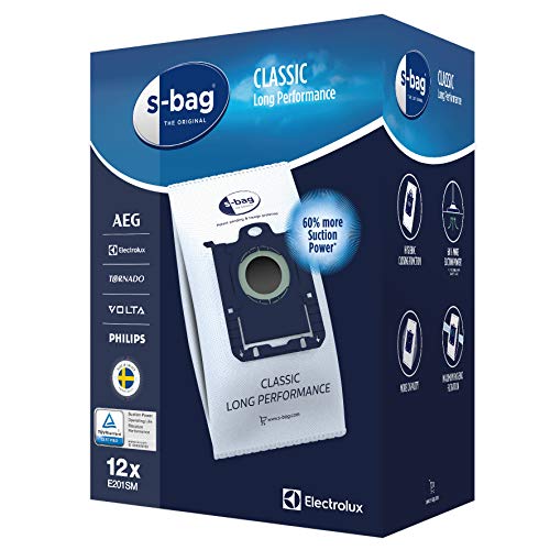 Imagen principal de Electrolux E201M Mega Pack 12 Bolsas Color blanco