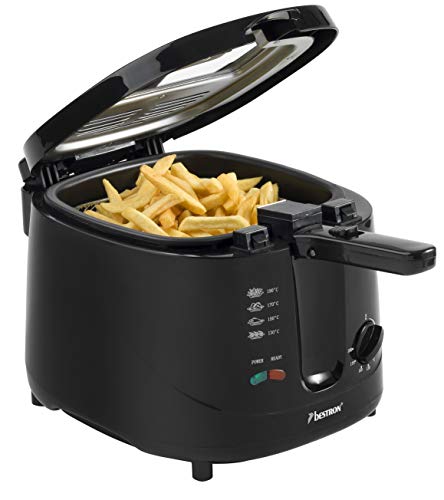 Imagen principal de Bestron ADF2000 Freidora, para 700 g de Alimentos, 1800 W, 2.5 litros,