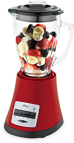 Imagen principal de Oster BLSTMG-RD0-050 Batidora de Vaso, 450 W, 8 velocidades, 1.25 litr