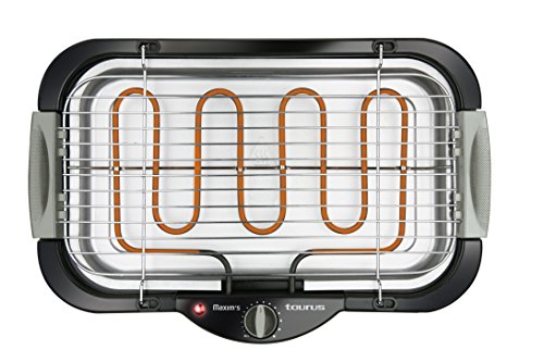 Imagen principal de Taurus Maxim`s III ? Barbacoa eléctrica, parrilla ajustable 2 alturas
