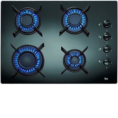 Imagen principal de Teka HF LUX 50 4G AL - Placa (Integrado, Gas, Glass/Stainless steel, G