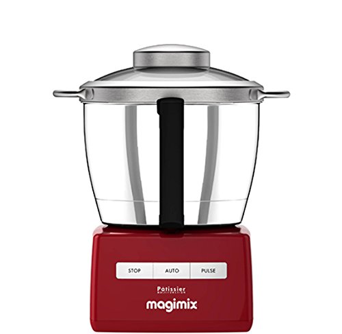 Imagen principal de Magimix 18603F 1500W 4.9L Rojo - Robot de cocina (4,9 L, Rojo, Botones