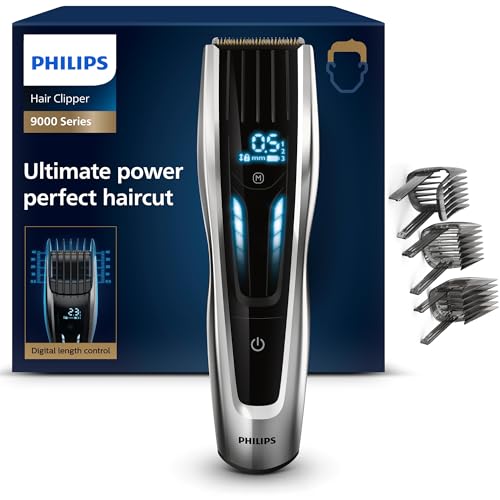 Imagen principal de Cortapelos Philips Hair Clipper Series 9000 con interfaz de cambio dig
