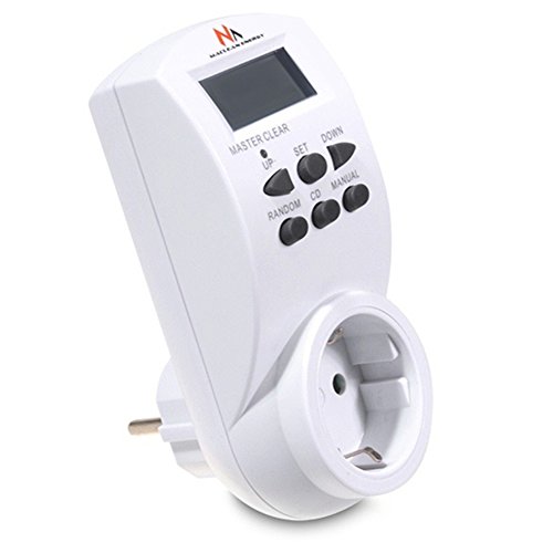 Imagen principal de Maclean MCE05G - Programador / temporizador eléctrico digital diario 
