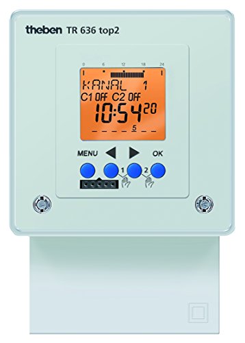 Imagen principal de Theben TR 636 top2 - Interruptor horario Digital TR 636 top2 2 Canal 8