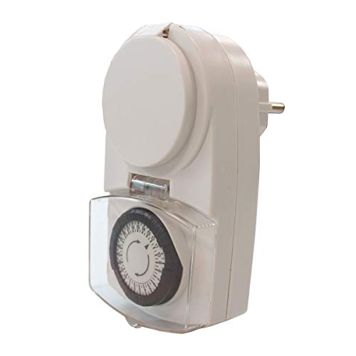 Imagen principal de UNITEC temporizador diurno, mecánico, para uso exterior IP44, analóg