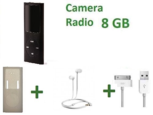 Imagen principal de gNg Reproductor de MP3 8 GB con reproductor de video MP4 (5ª gen.) co