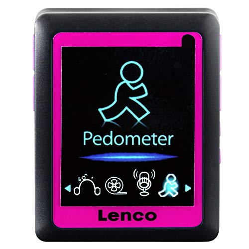 Imagen principal de Lenco PODO-152 Color Rosa MP4 con pedómetro