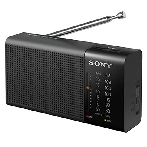 Imagen principal de Sony ICF-P36 - Radio analógico portátil FM/AM, negro, 13.15 x 6.95 x