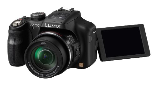 Imagen principal de Panasonic DMC-FZ150EGK - Cámara compacta de 12 MP (Pantalla de 3, Zoo