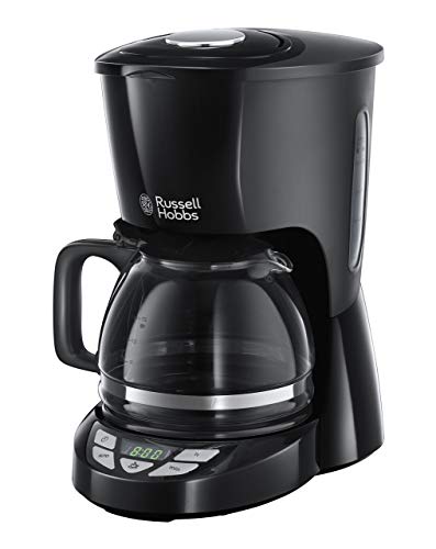 Imagen principal de Russell Hobbs Cafetera de Goteo Textures Plus - 10 Tazas, Capacidad de