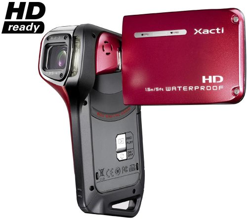 Imagen principal de Sanyo VPC-CA9 9 MP CMOS Rojo - Videocámara (9 MP, CMOS, 25,4/2,5 mm (