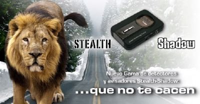 Imagen principal de Localizador GPS de radares Stealth II by Lince Basic, localiza radares