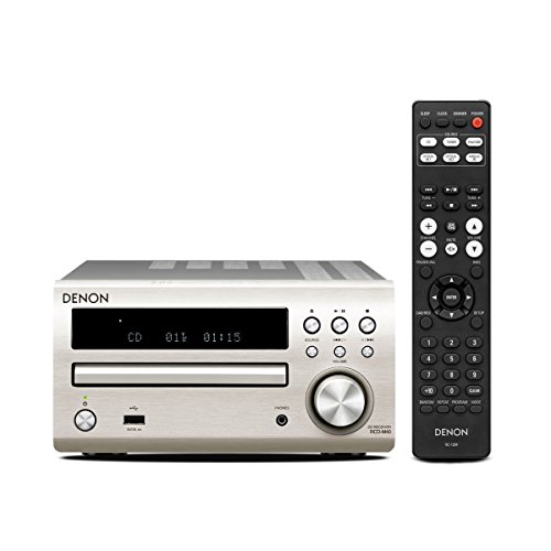Imagen principal de Denon RCD-M40 Receptor y Reproductor de CD, de Plata