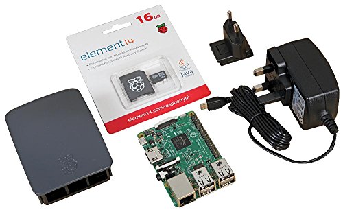 Imagen principal de Raspberry Pi 3 Official Desktop Starter Kit (16GB, Black)