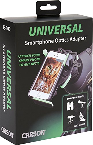 Imagen principal de Carson HookUpz - Adaptador óptico universal de digiscoping para smart