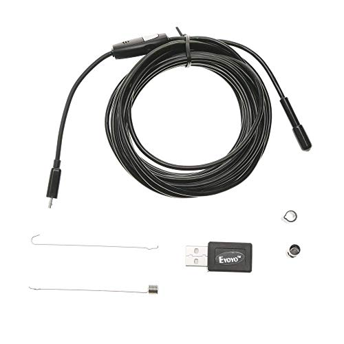 Imagen principal de Cablematic - Cámara USB boroscopio endoscopio IP66 USB 640x480 5m fle