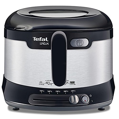 Imagen principal de Tefal FF133D10 - Freidora (1 kg, Solo, Negro, Acero inoxidable, 1600 W