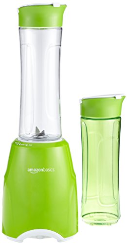 Imagen principal de Amazon Basics Mix & Go - Batidora de vaso para smoothie (300 W, 2 vaso