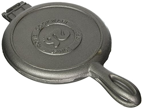 Imagen principal de Solid Cast Iron Old Fashioned Waffle Iron by Rome's Original