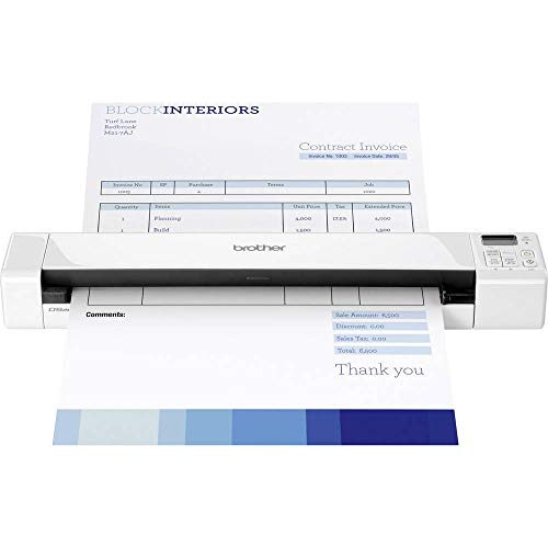 Imagen principal de Brother DS820W - Escáner portátil de Documentos A4 Color(WiFi, bater