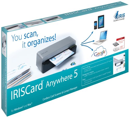 Imagen principal de IRIS Card Anywhere 5 ? Mini escáner Tarjetas de Visita portátil pequ