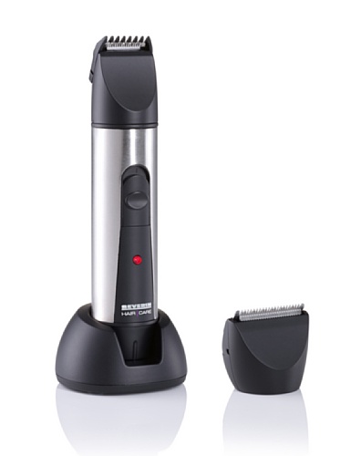 Imagen principal de Severin 0771 - Cortapelos para cabello y barba, color negro/acero