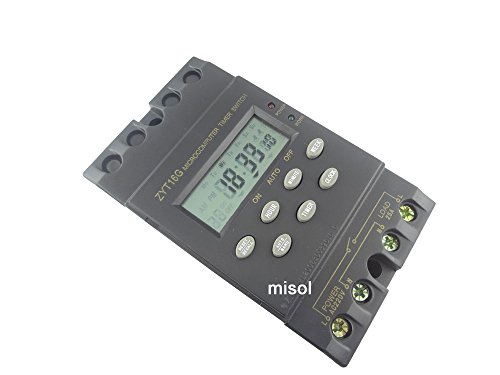 Imagen principal de MISOL 1 unit of 220V Timer Switch Timer Controller LCD display,program