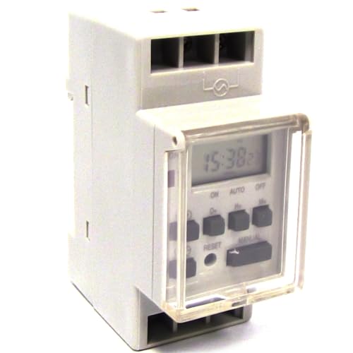 Imagen principal de BeMatik - Programador eléctrico Digital semanal Tipo Carril DIN 35mm