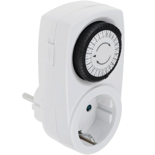 Imagen principal de BeMatik - Programador eléctrico mecánico Diario Tipo Enchufe Mini