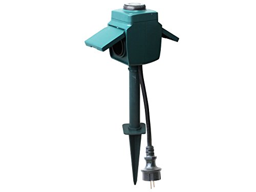 Imagen principal de GAO emp7 01md de 2 Compartimento Exterior Enchufe con Interruptor crep