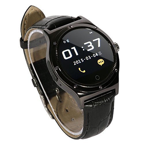 Imagen principal de EasySMX R11S Bluetooth Inteligente Reloj de Correa de Cuero y la Bater