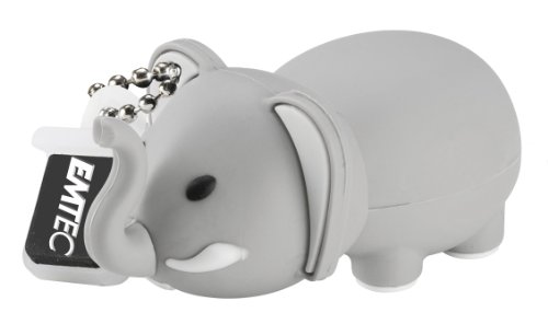 Imagen principal de Emtec EMT Elefante - Memoria Llavero USB 2.0, 8 GB