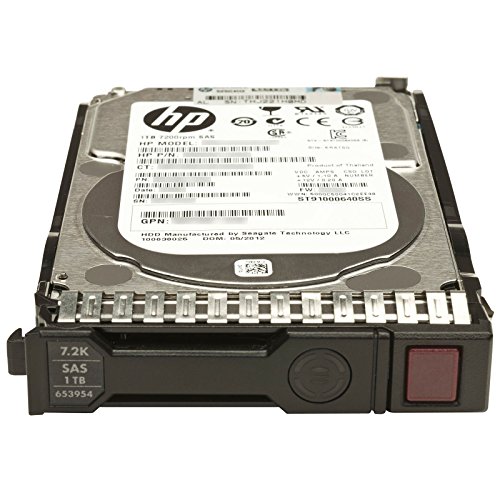 Imagen principal de HP 652749-B21 - Disco duro interno 2.5 de 1000 GB, SAS, negro