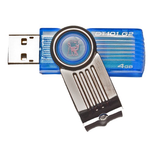 Imagen principal de Kingston Digital 4 GB USB 2.0 Hi-Speed Datatraveler Flash Drive DT101G