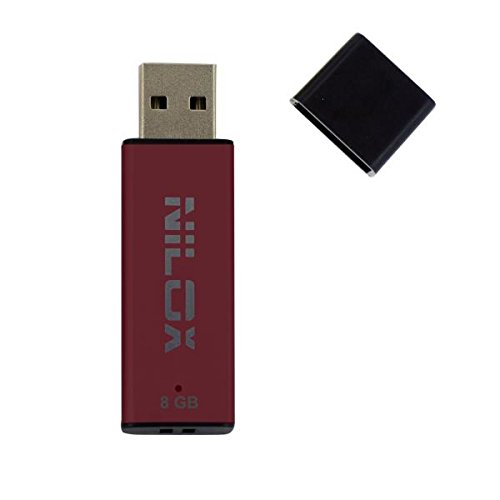 Imagen principal de Nilox Pendrive Unidad Flash USB 8 GB USB Tipo A 2.0 Rojo - Memoria USB