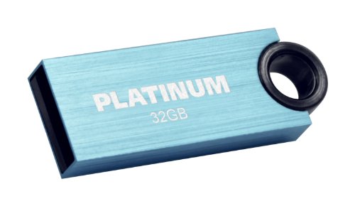 Imagen principal de Platinum 32GB 2.0 Slender Stick blue, 177547