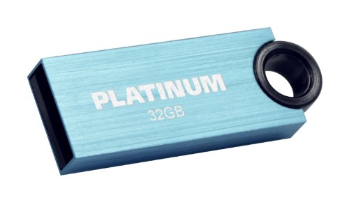 Imagen principal de Platinum Slender - Memoria USB 2.0 (32 GB), Color Azul